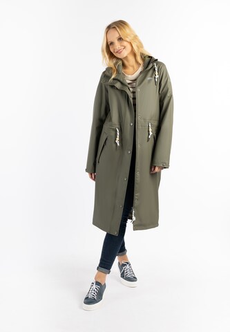 Manteau fonctionnel Schmuddelwedda en vert