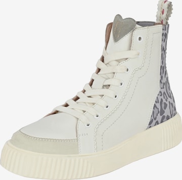 Crickit High-Top Sneakers ' MARISKA ' in White: front