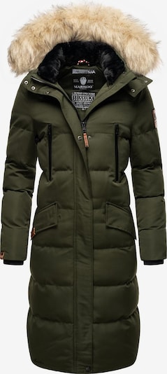 MARIKOO Χειμερινό παλτό 'Schneesternchen' σε πράσινο, Άποψη προϊόντος