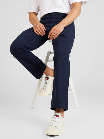 Loosefit Pantalon Tommy Jeans en bleu : devant