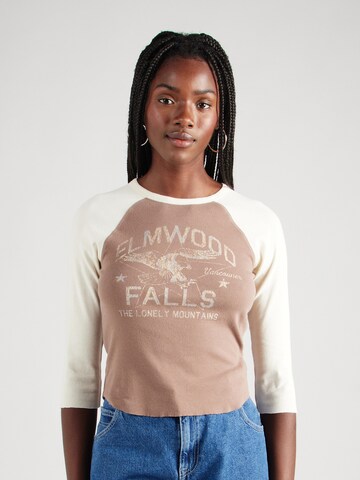 BDG Urban Outfitters Póló - barna: elől