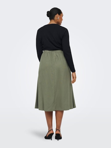 ONLY Carmakoma Nederdel 'CarGoa' i grøn