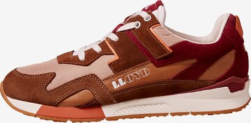 LLOYD Sneaker low 'ELTON' in Rot: predná strana