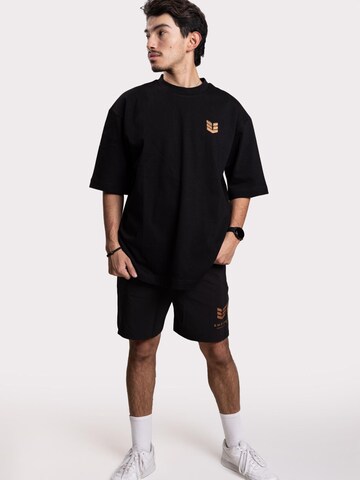 Empire Embodied Shirt 'schweres T-Shirt Oversize' in Black