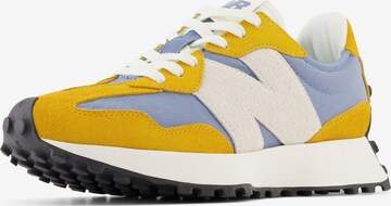 Baskets basses '327' new balance en jaune : devant