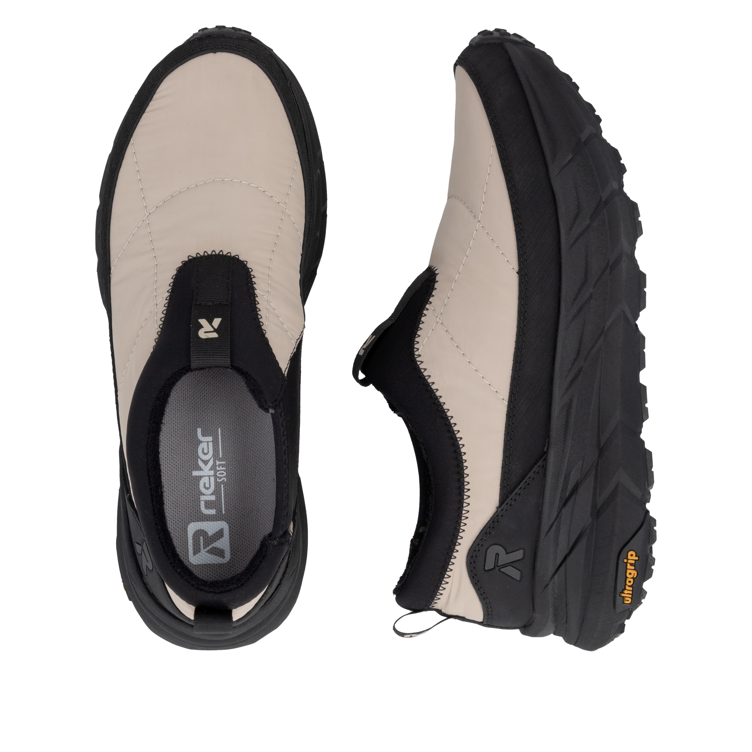 Baskets basses 'KAWEKA' Rieker en beige