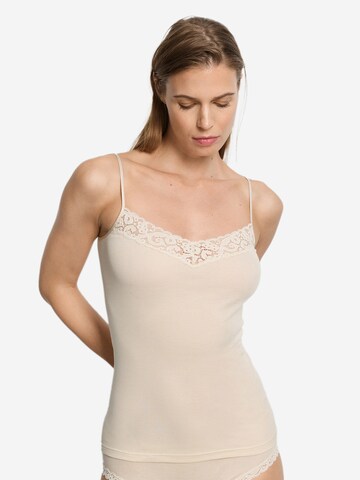 Hanro Undershirt 'Moments' in Beige