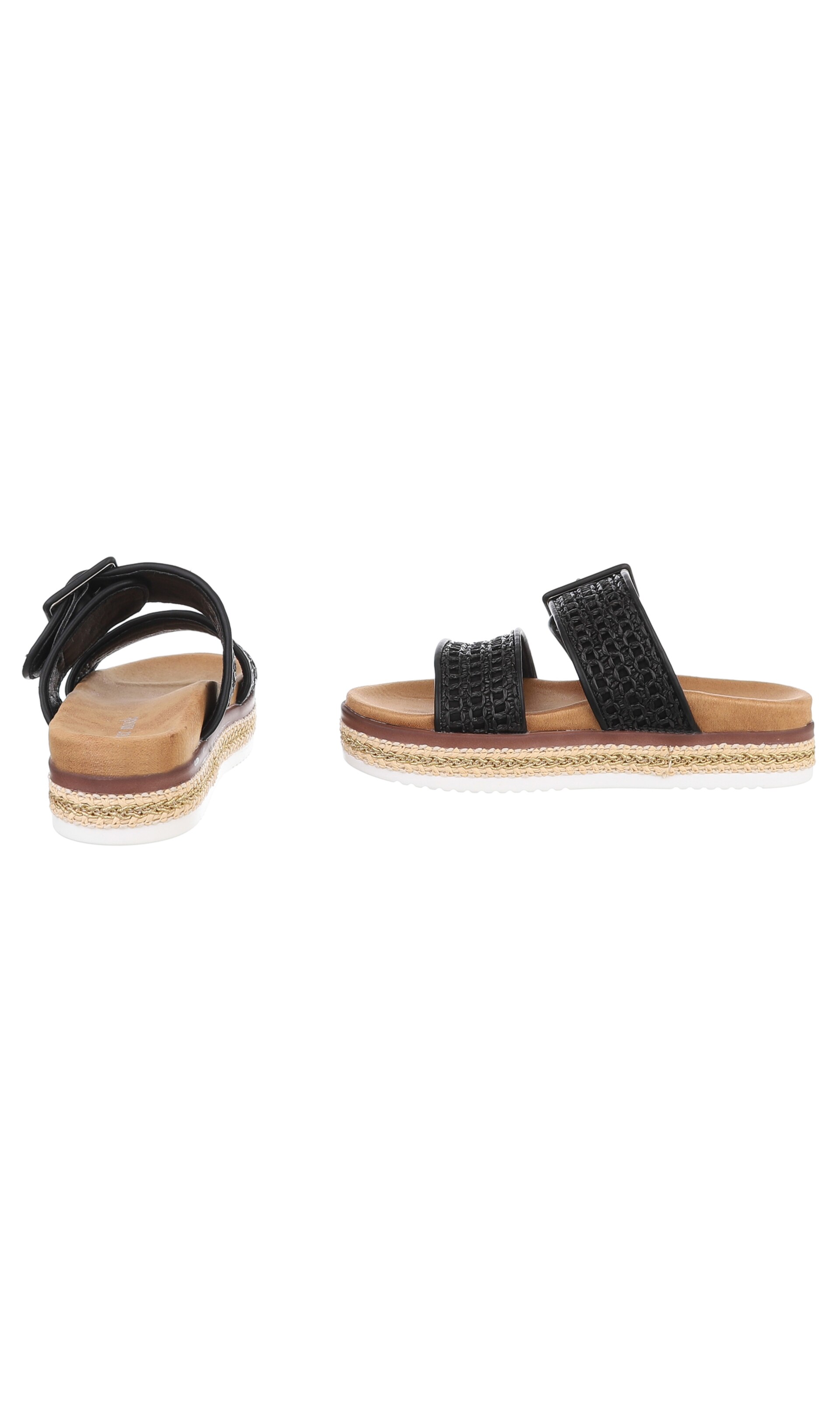 Ital-Design Sandals in Black