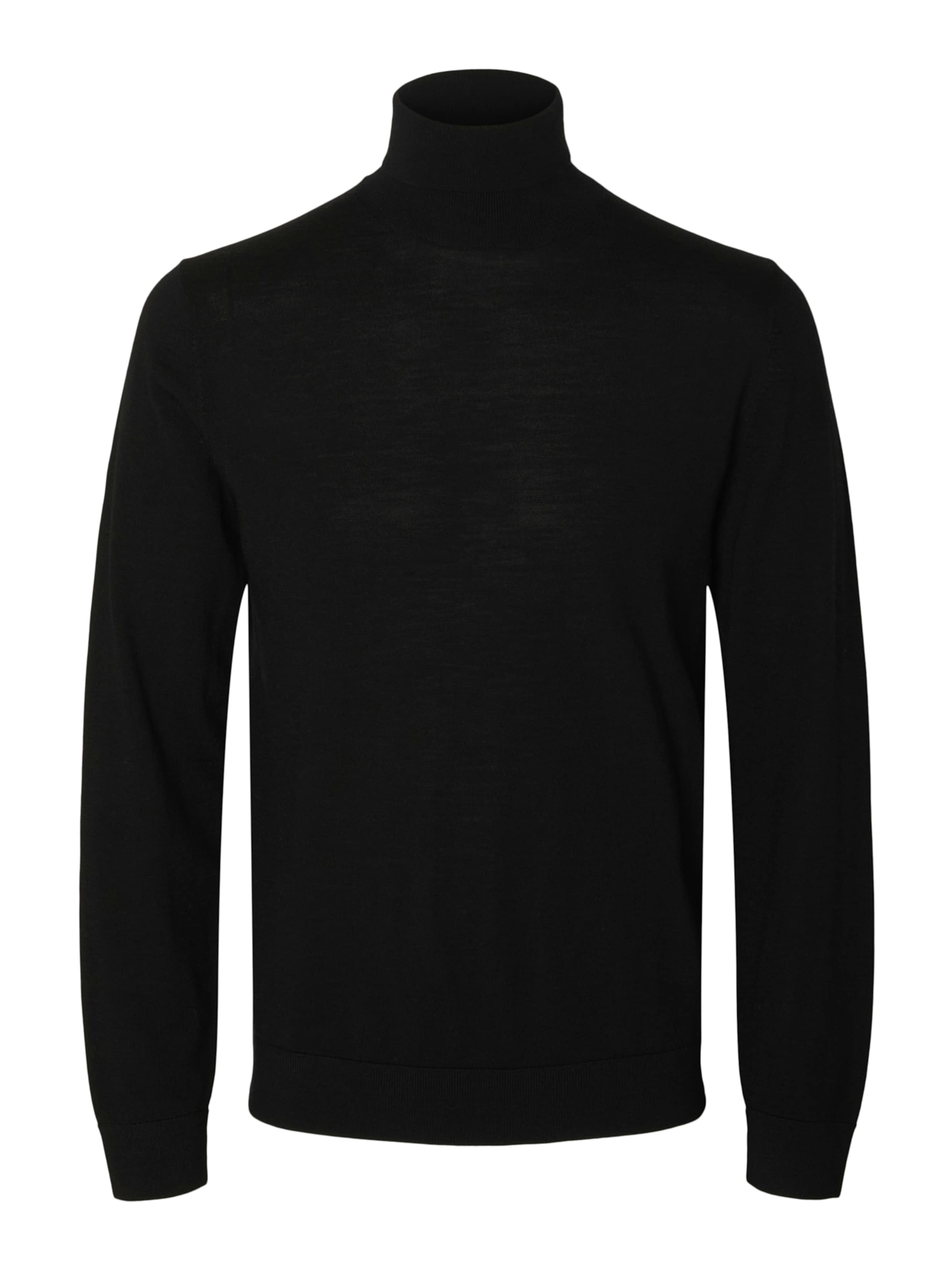 SELECTED Sweater 'SLHTRAY' in Black: front