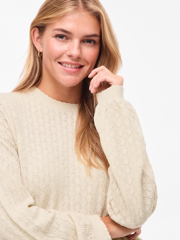 VILA Kampsun 'VIEMI', värv valge