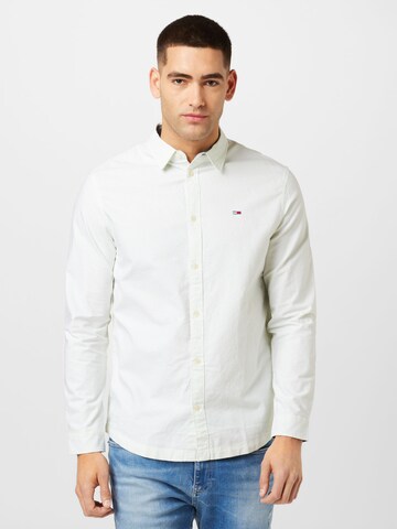 TOMMY HILFIGER Regular Fit Hemd in Weiß: Vorderseite