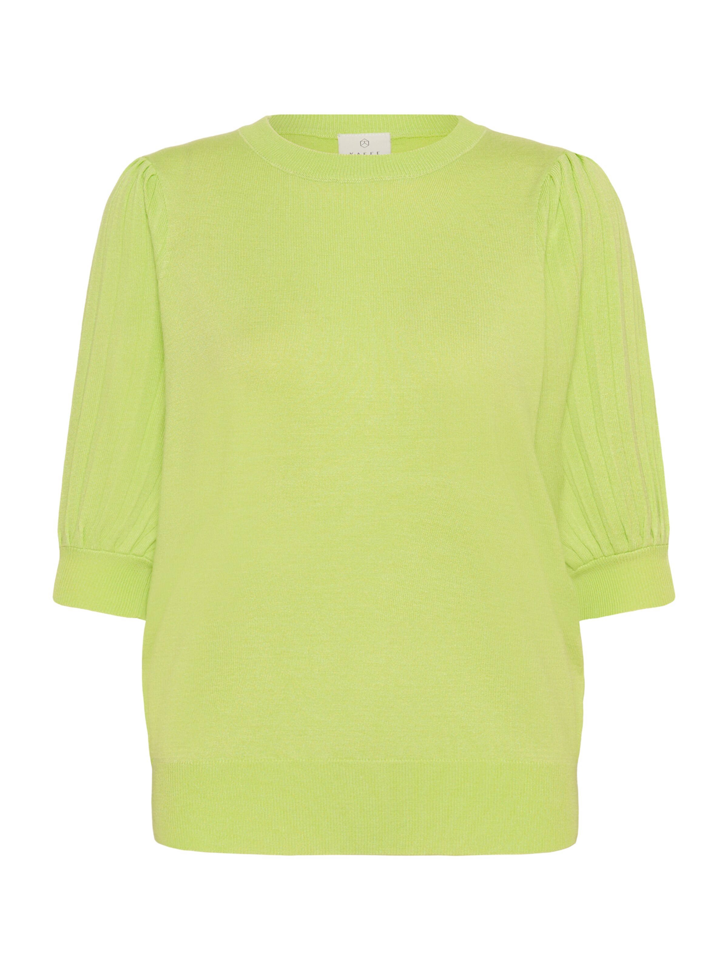 Kaffe Pullover 'KALone' i grøn: forside