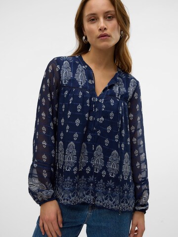 VERO MODA Blouse 'VMHEDI' in Blue
