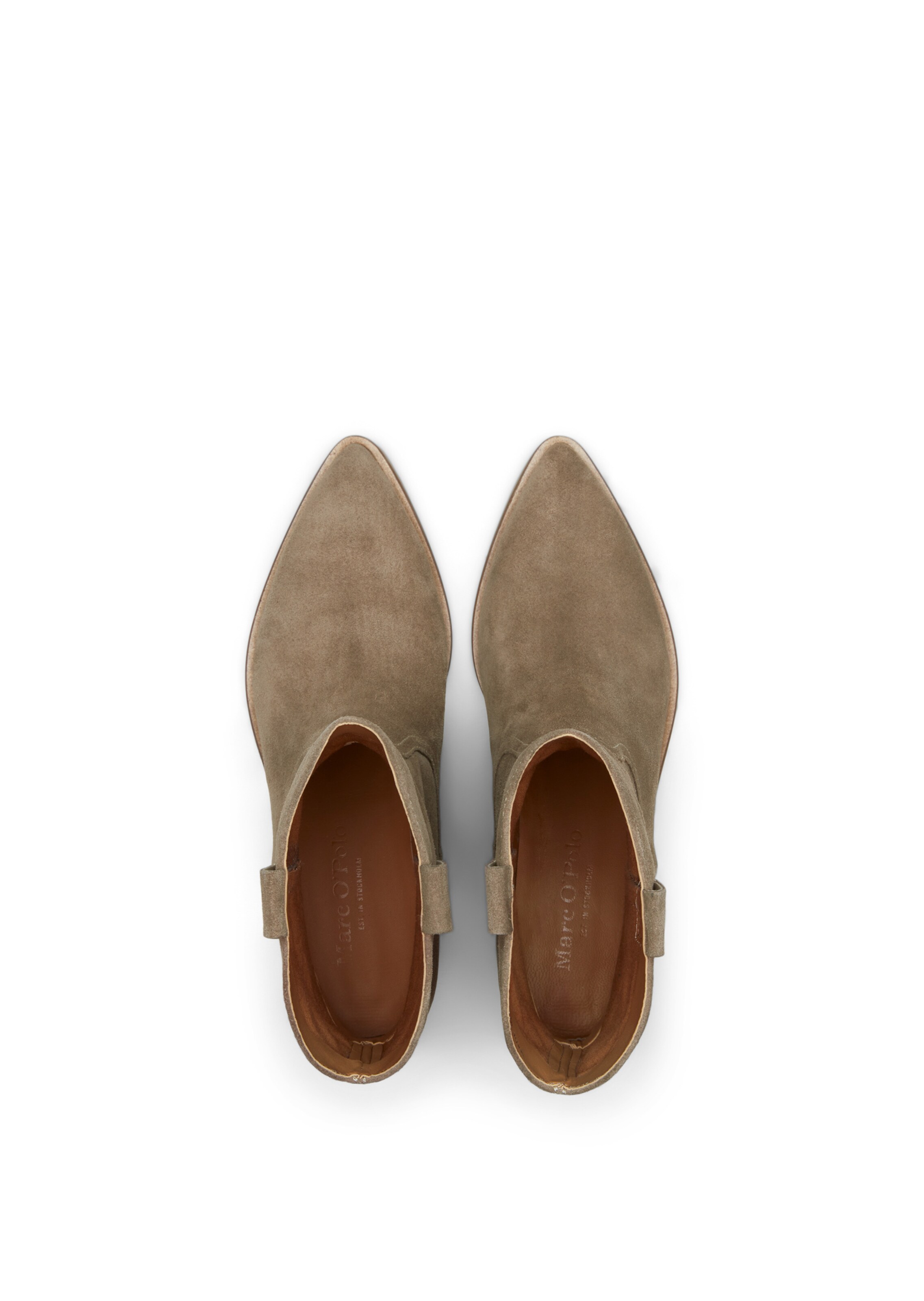 Bottes de cowboy Marc O'Polo en beige