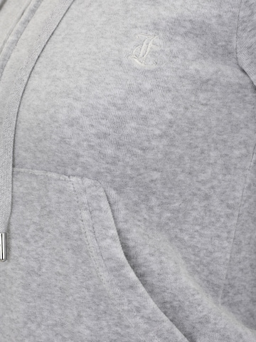 Juicy Couture Petite - Sudadera con cremallera 'ROBERTSON' en gris