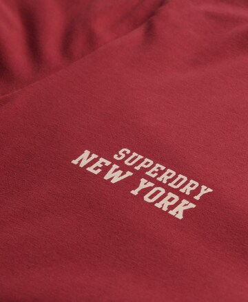 T-shirt 'Essential' Superdry en rouge