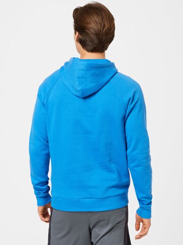 UNDER ARMOUR Sport sweatshirt 'Rival' i blå