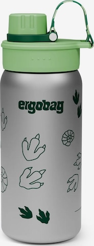 ergobag Drinking Bottle 'Trinkflasche Edelstahl Trinkflasche' in Green: front