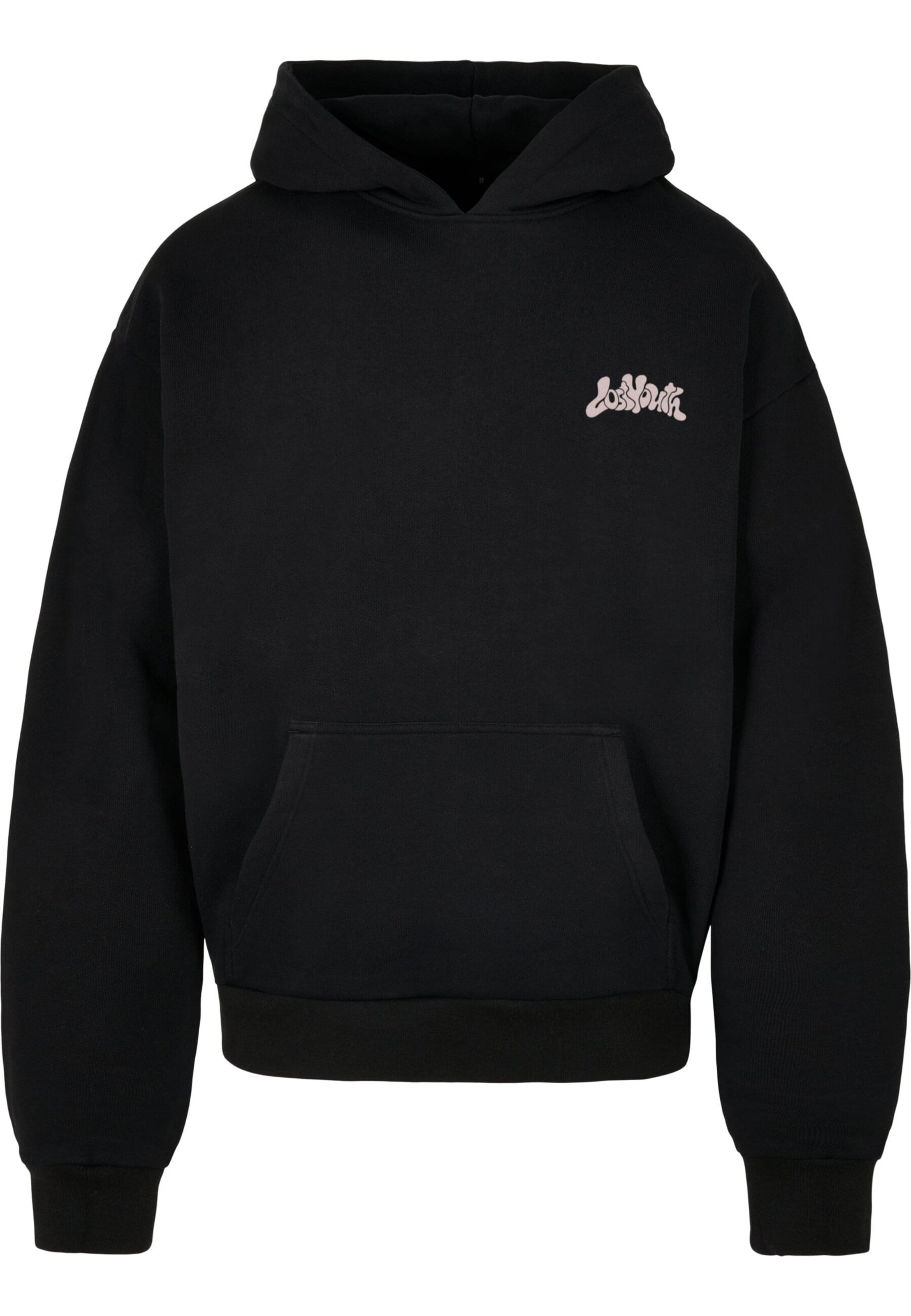 Lost Youth Sweatshirt 'Chaos Flow' in Schwarz: Vorderseite