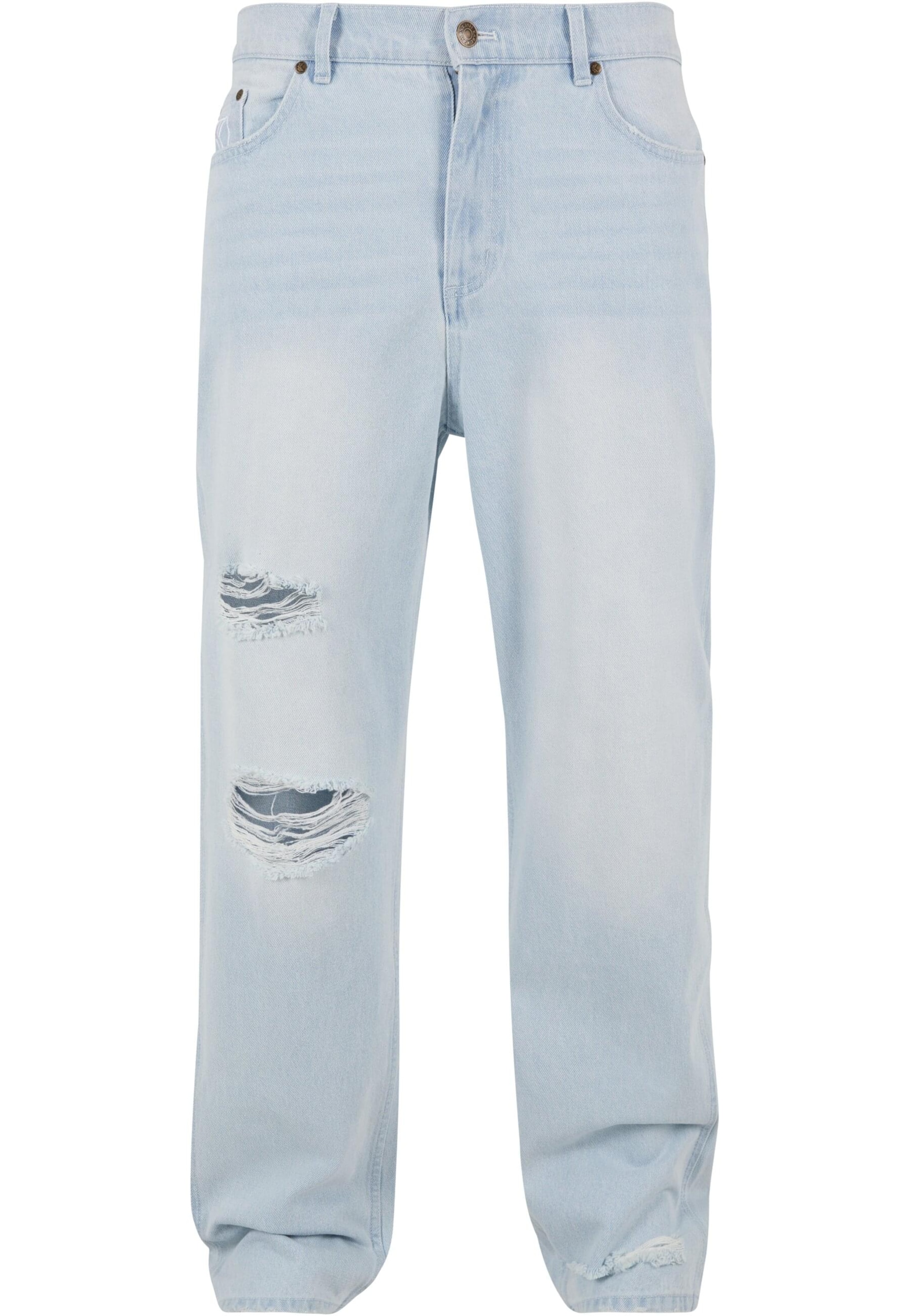 Karl Kani - Tapered Vaquero en azul: frente