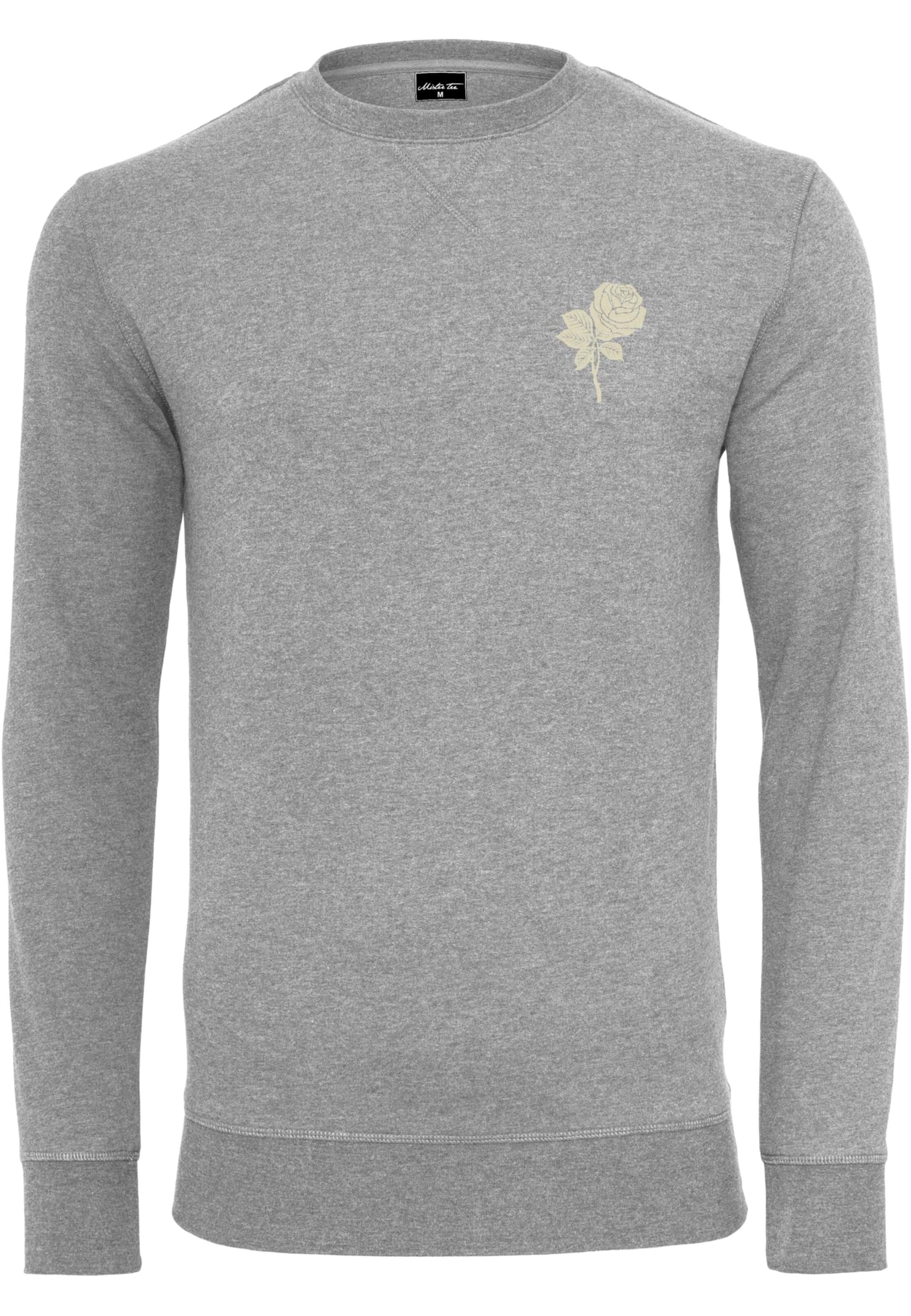 MT Men Sweatshirt 'Wasted Youth' in Grey: front