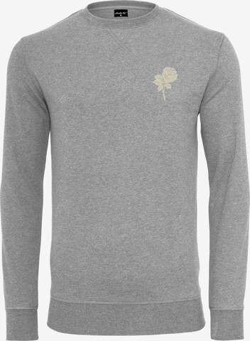 MT Men Sweatshirt 'Wasted Youth' in Grey: front