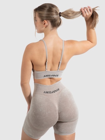 Bustier Soutien-gorge de sport ' Vera ' Smilodox en gris