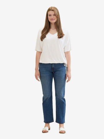 Tom Tailor Women + - Camiseta en blanco