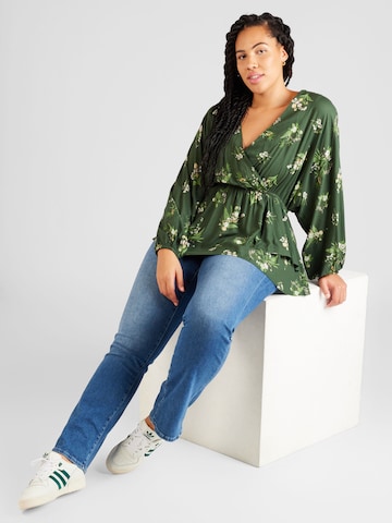 Camicia da donna di River Island Plus in verde