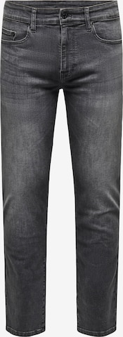 Only & Sons Jeans 'WEFT' in Grijs: voorkant