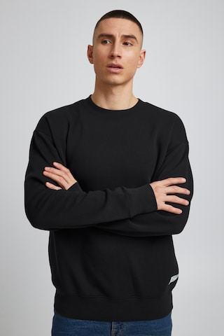 Sweat-shirt !Solid en noir : devant