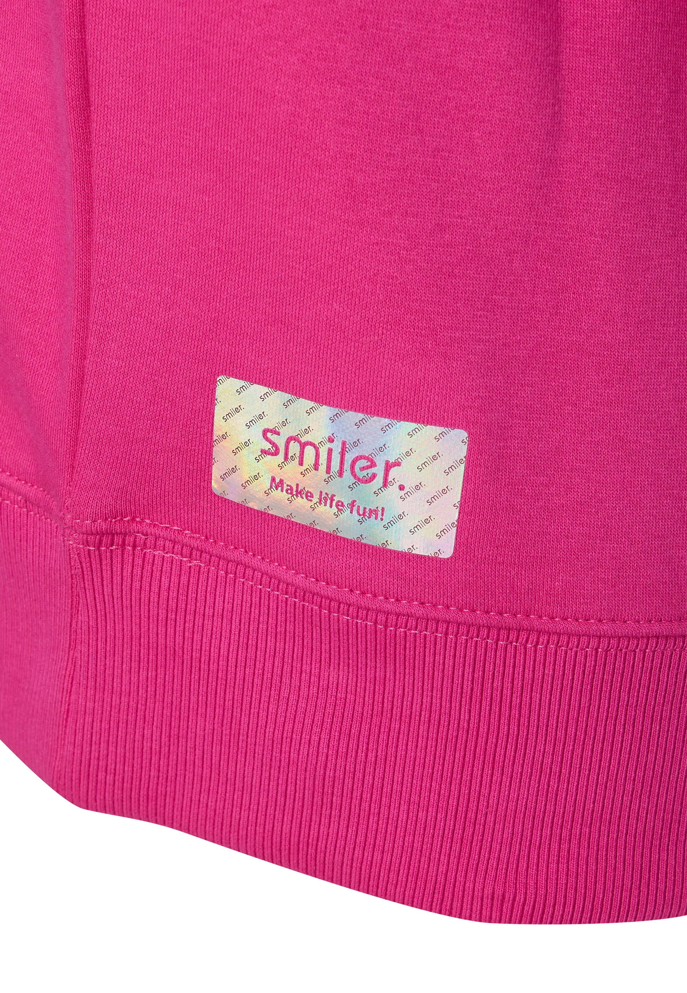 smiler. Pullover 'Cuddle' in Pink