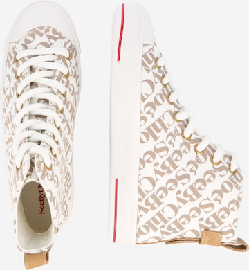 See by Chloé Hög sneaker 'ARYANA' i beige