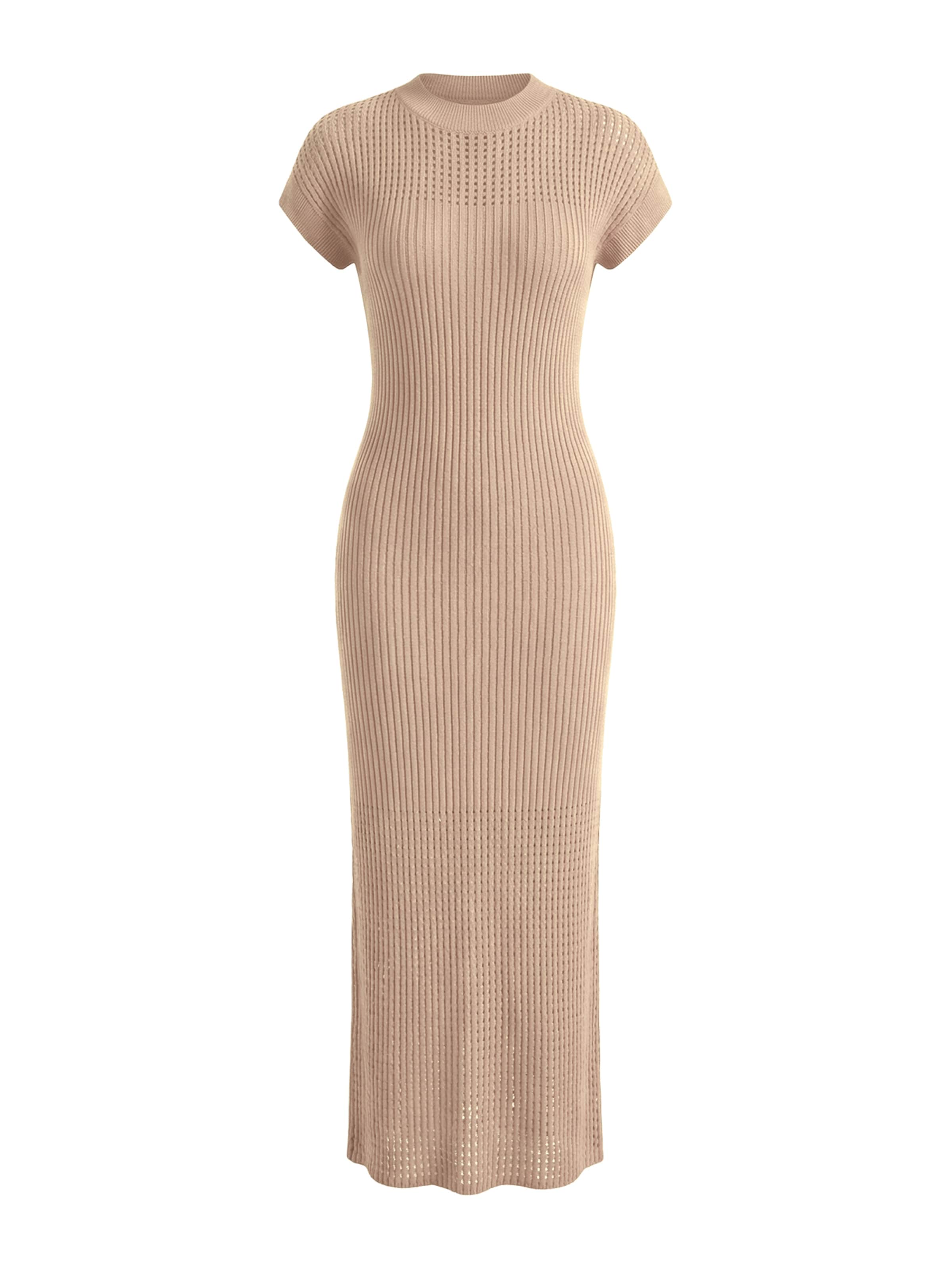 Imily Bela Kleid in Braun: Vorderseite