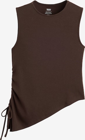 LEVI'S ® Top 'ALILA' – hnědá: přední strana