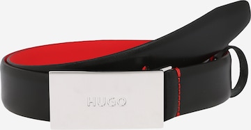 HUGO Red Belt 'Baldwin' in Black: front