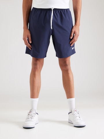 Reebok - regular Pantalón deportivo en azul: frente