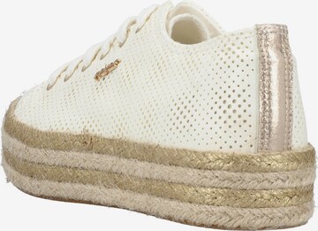 Baskets basses Rieker en blanc