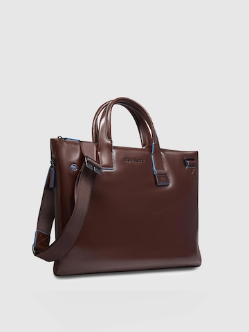 Sac d’ordinateur portable Piquadro en marron