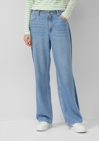 Largi Jeans 'Beth' de la s.Oliver pe albastru: față