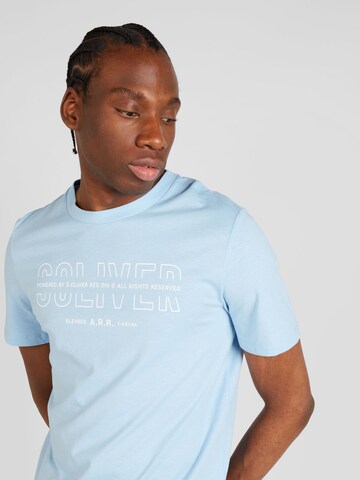 T-Shirt s.Oliver en bleu