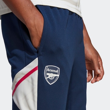 ADIDAS SPORTSWEAR Tapered Workout Pants 'Arsenal Condivo 22 ' in Blue