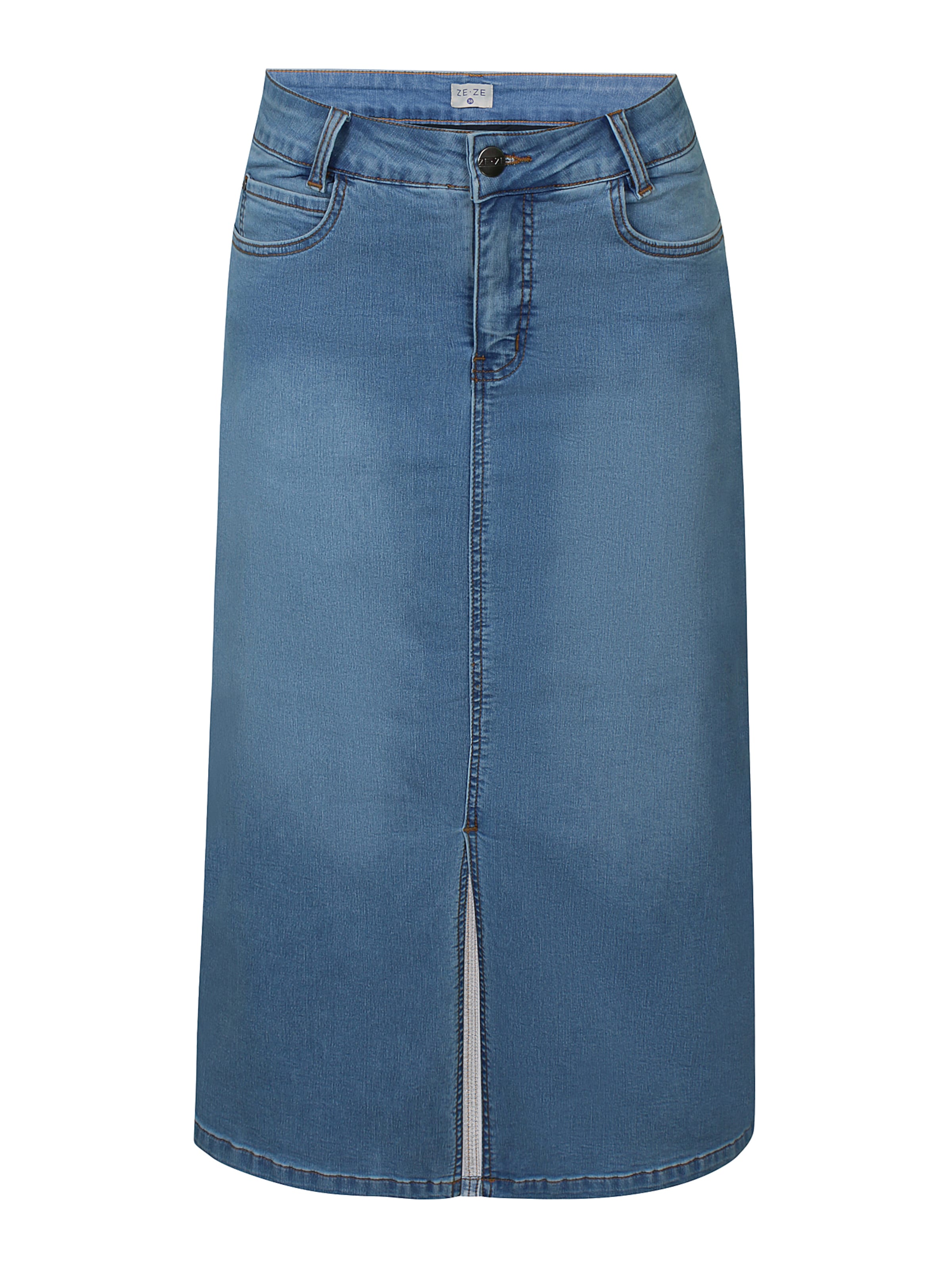 ze-ze Rok 'Glance' in Blauw: voorkant