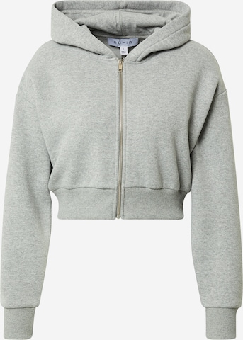 NU-IN Sports sweat jacket in Grey: front