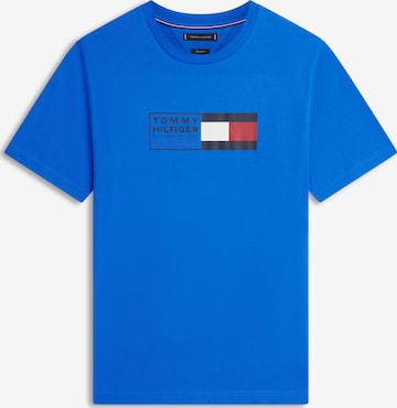 T-Shirt 'BRAND LOVE' TOMMY HILFIGER en bleu : devant