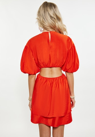 IZIA Sommerkleid in Orange
