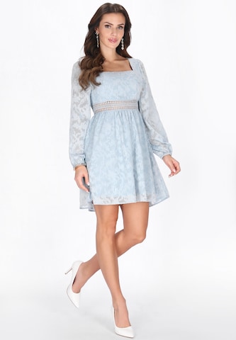 Robe faina en bleu
