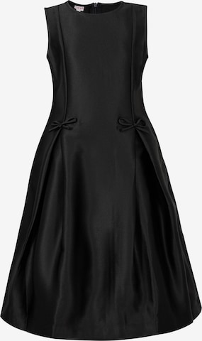 La V Dress 'Feestelijke jurk met strikken' in Black: front