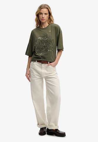 T-shirt Superdry & Co en vert