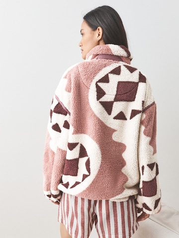 Giacca di pile di Next in bianco